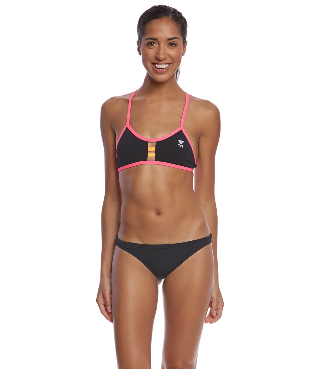 TYR Women's Solid Mini Bikini Bottom