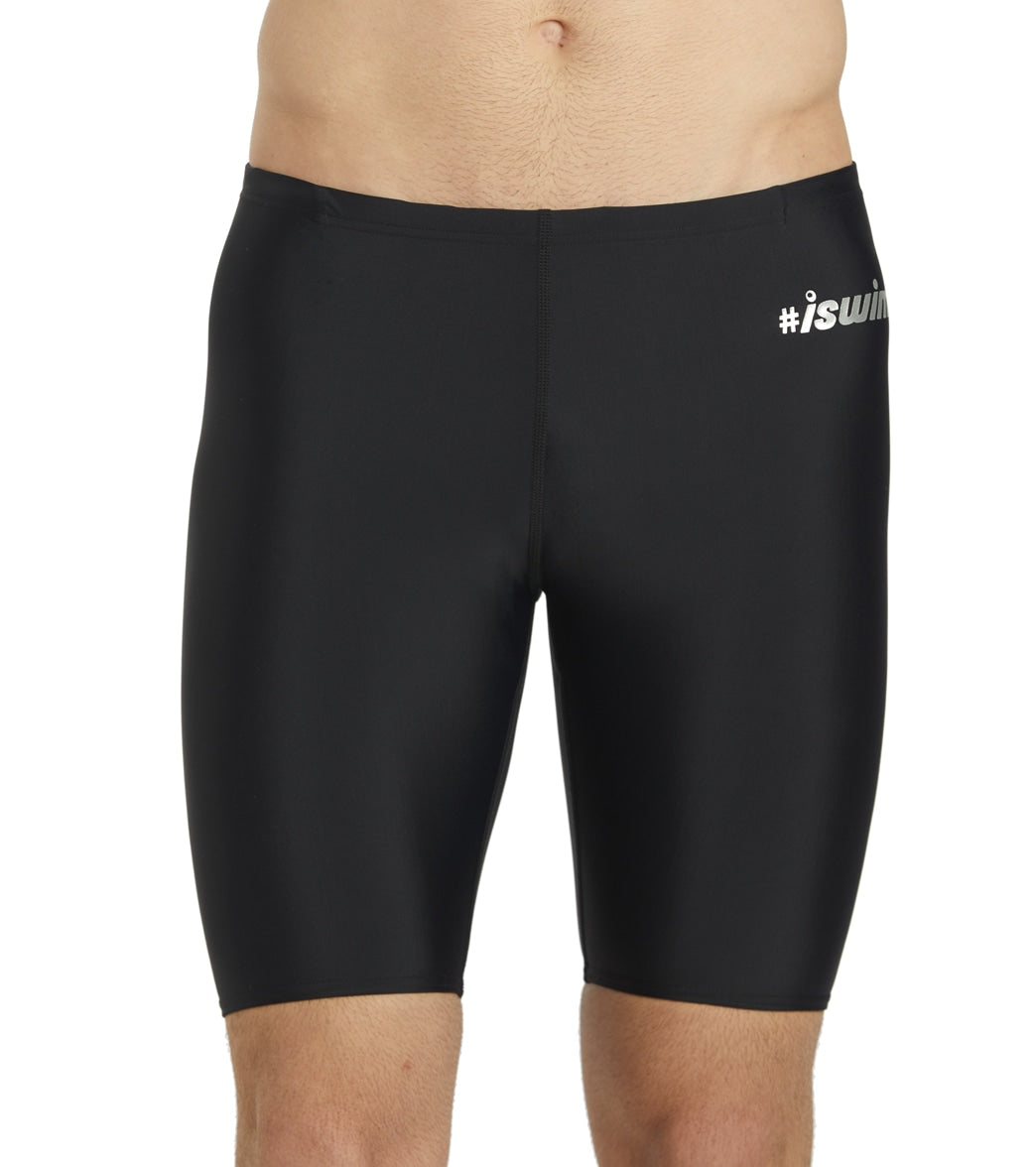 iSwim Men's Hashtag Jammer Swimsuit