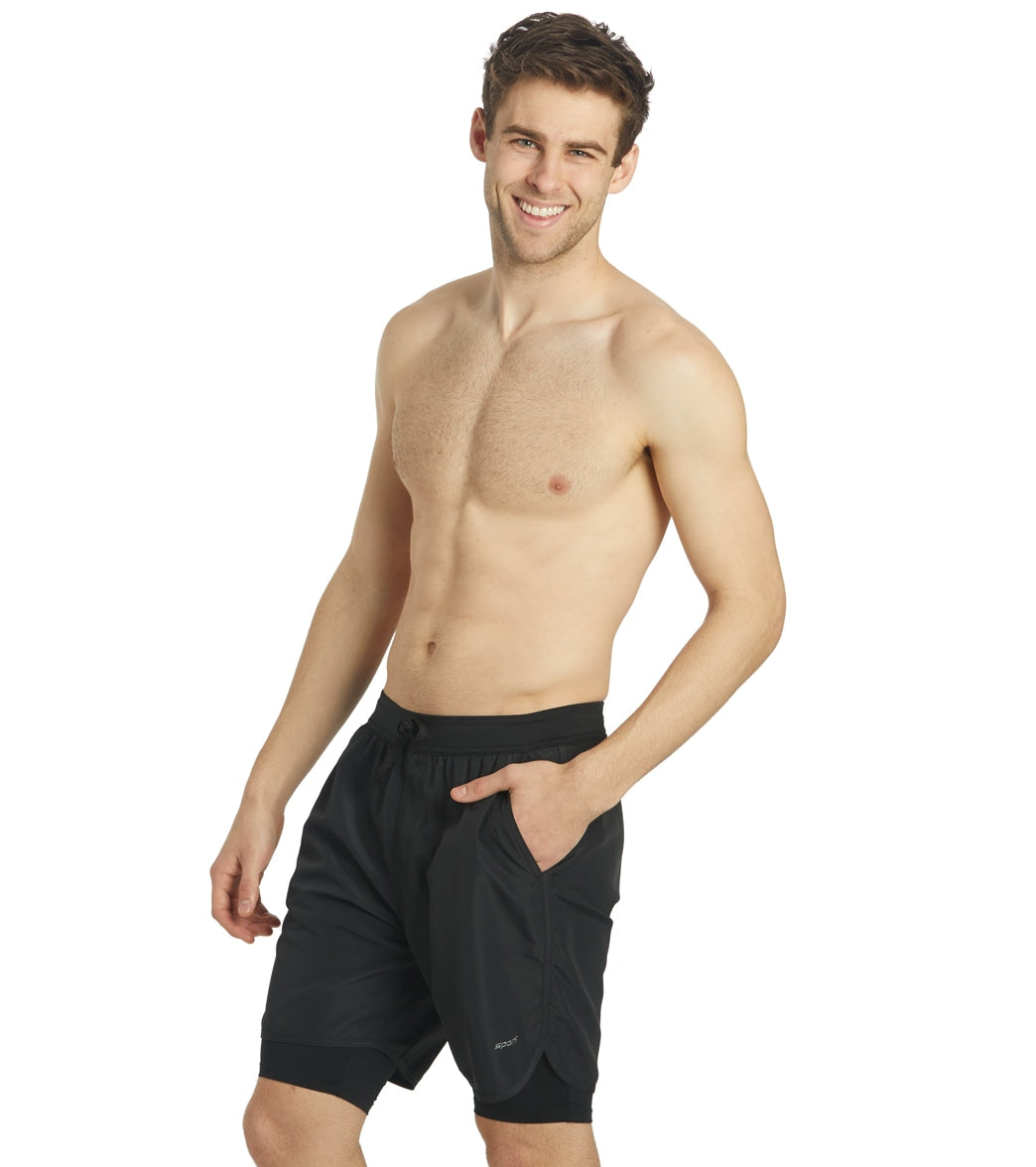 Sporti Men's Active Compressed Athletic Short