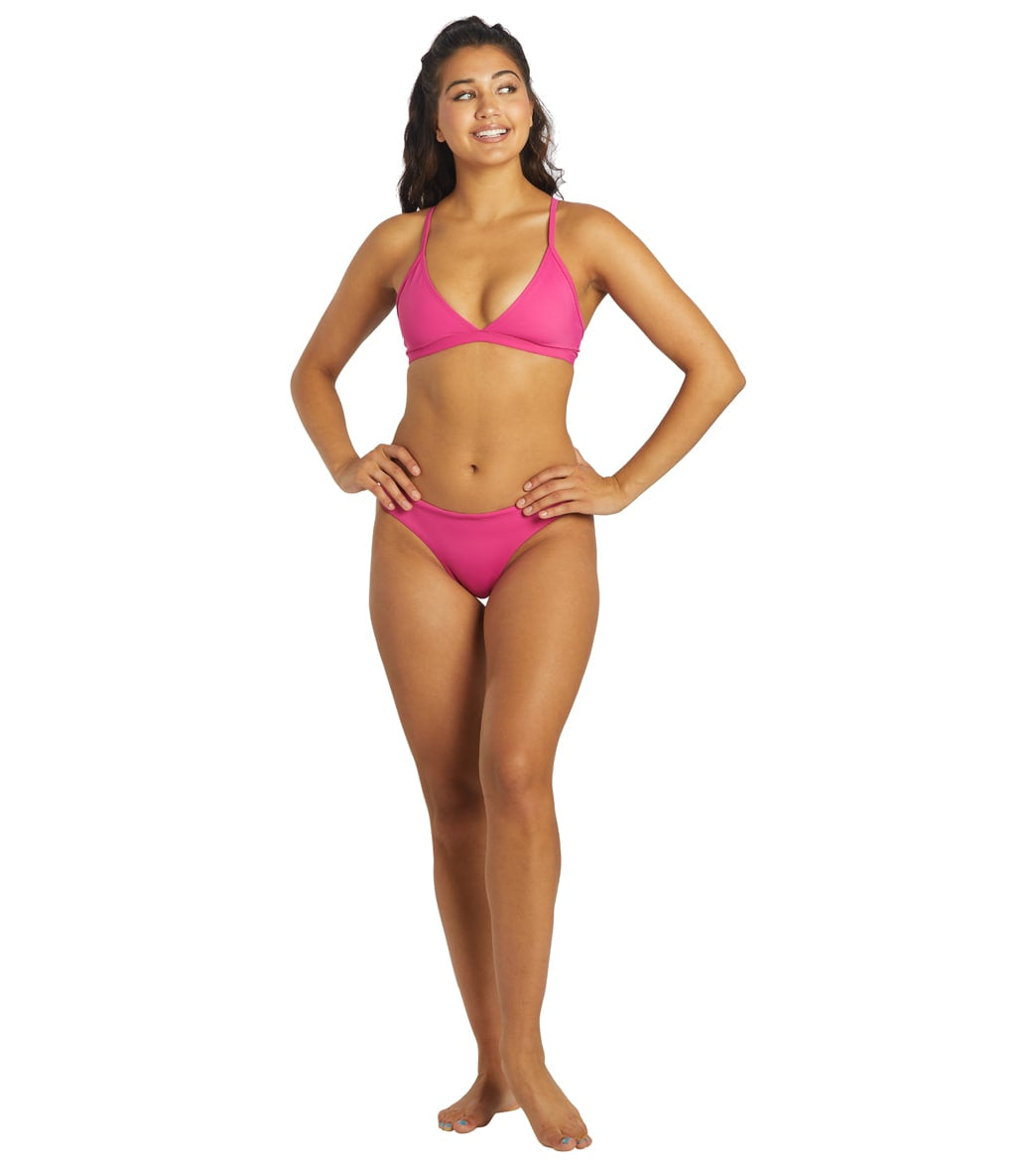 JOLYN Women's Koa Solid Bikini Bottom