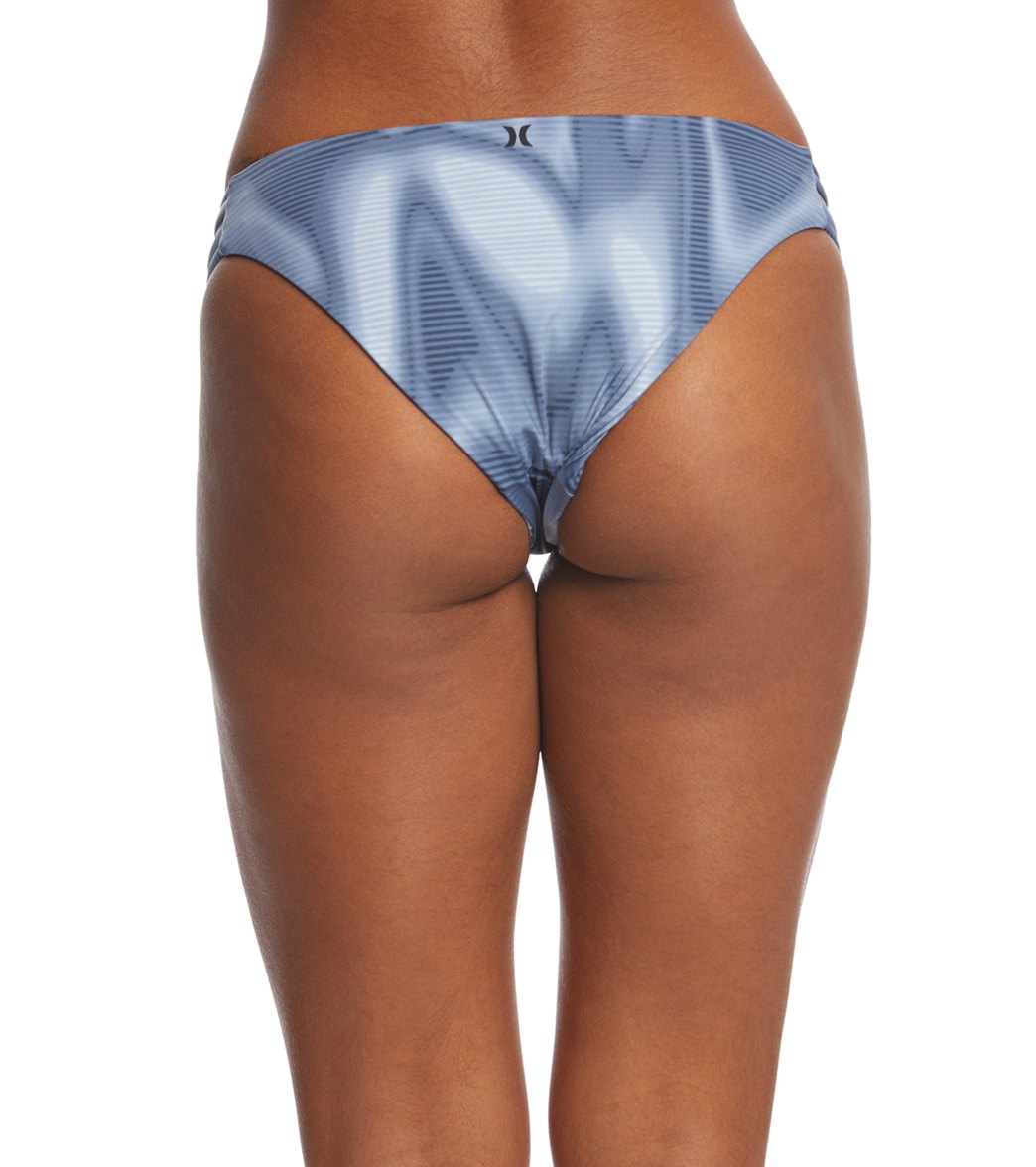 Hurley Women's Quick Dry Max Waves Bikini Bottom