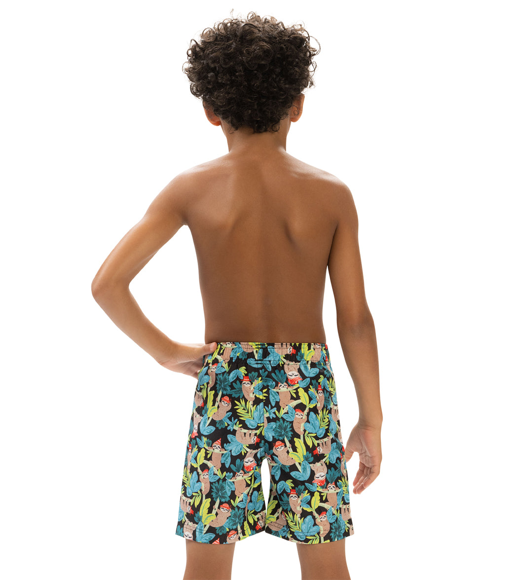 Dolfin Boys' Hang Tight Printed Swim Trunk (Little Kid) Hang Tight