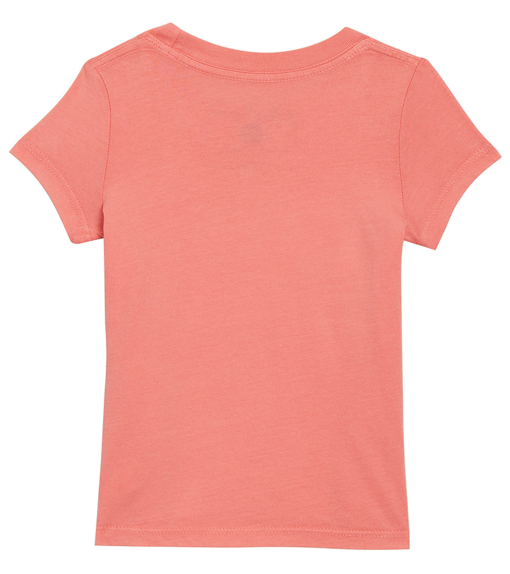 Feather 4 Arrow Girls' Everyday Short Sleeve Tee (Baby, Toddler, Little Kid, Big Kid) Sugar Coral