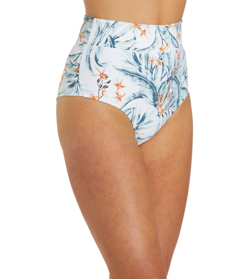 Rip Curl Women's Diamond Bay Cheeky High Waist Bikini Bottom