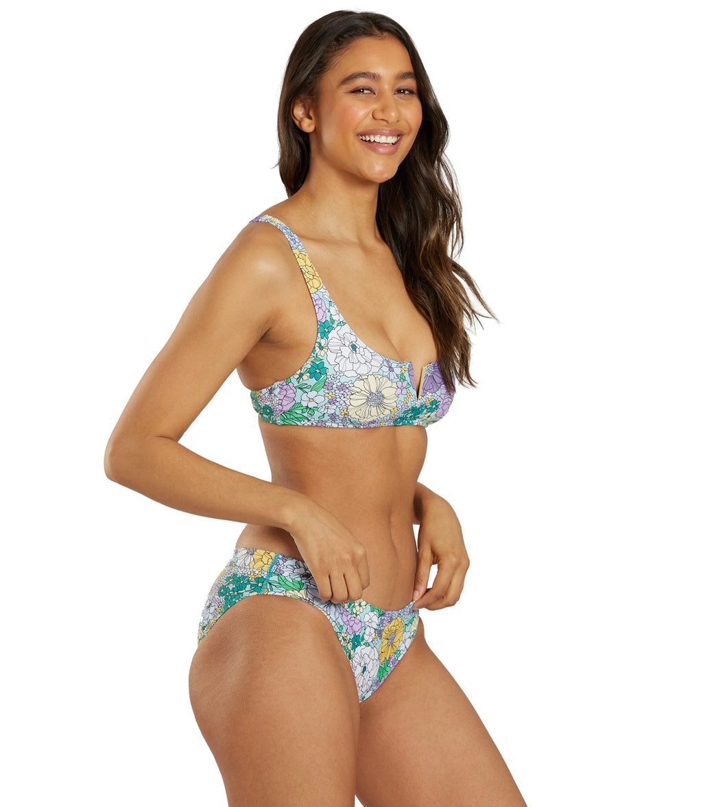 Sporti Active Bondi Floral Hipster Workout Bikini Swim Bottom Bondi Floral