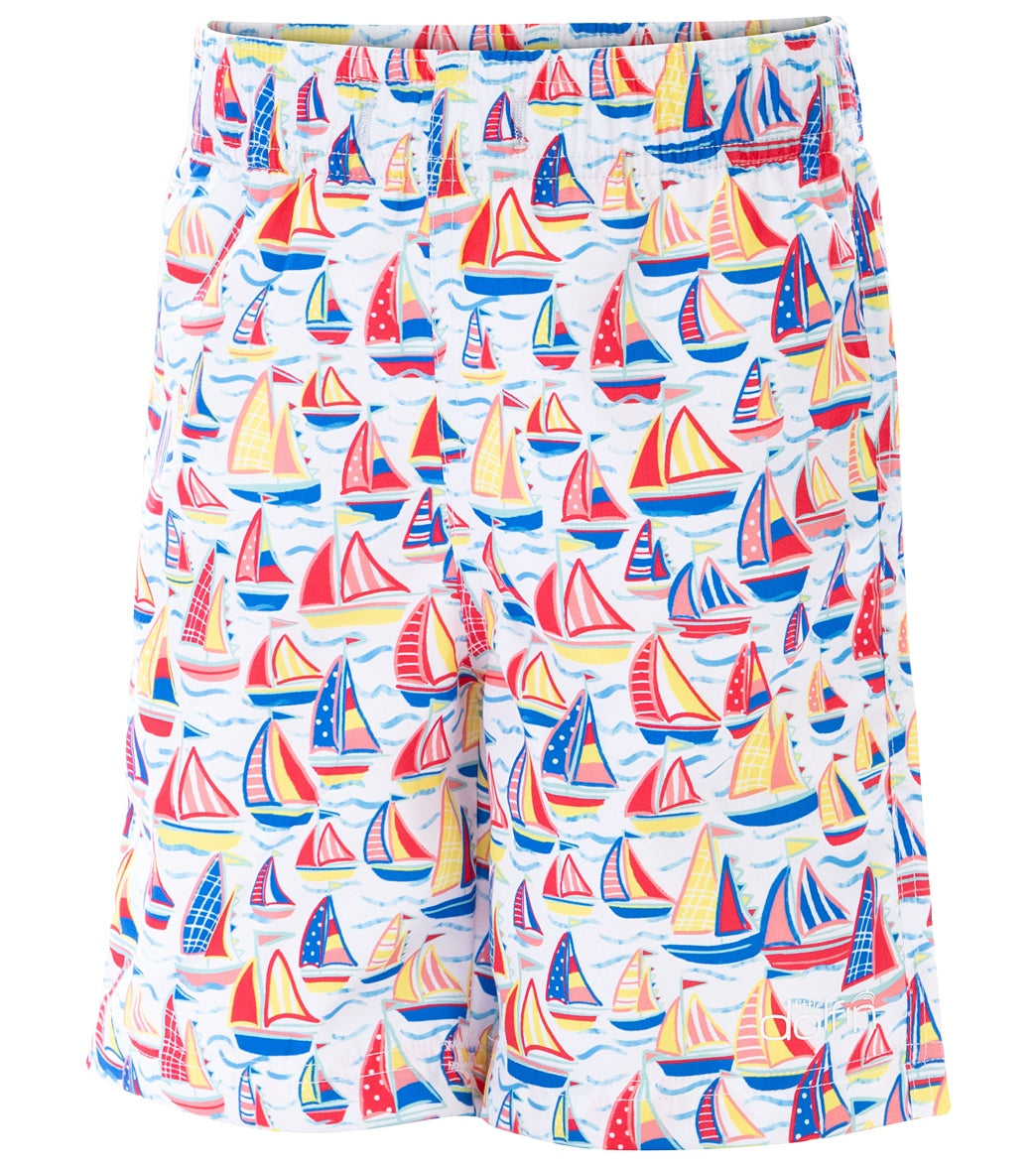 Dolfin Boys' High Tide Printed Swim Trunk (Little Kid) High Tide