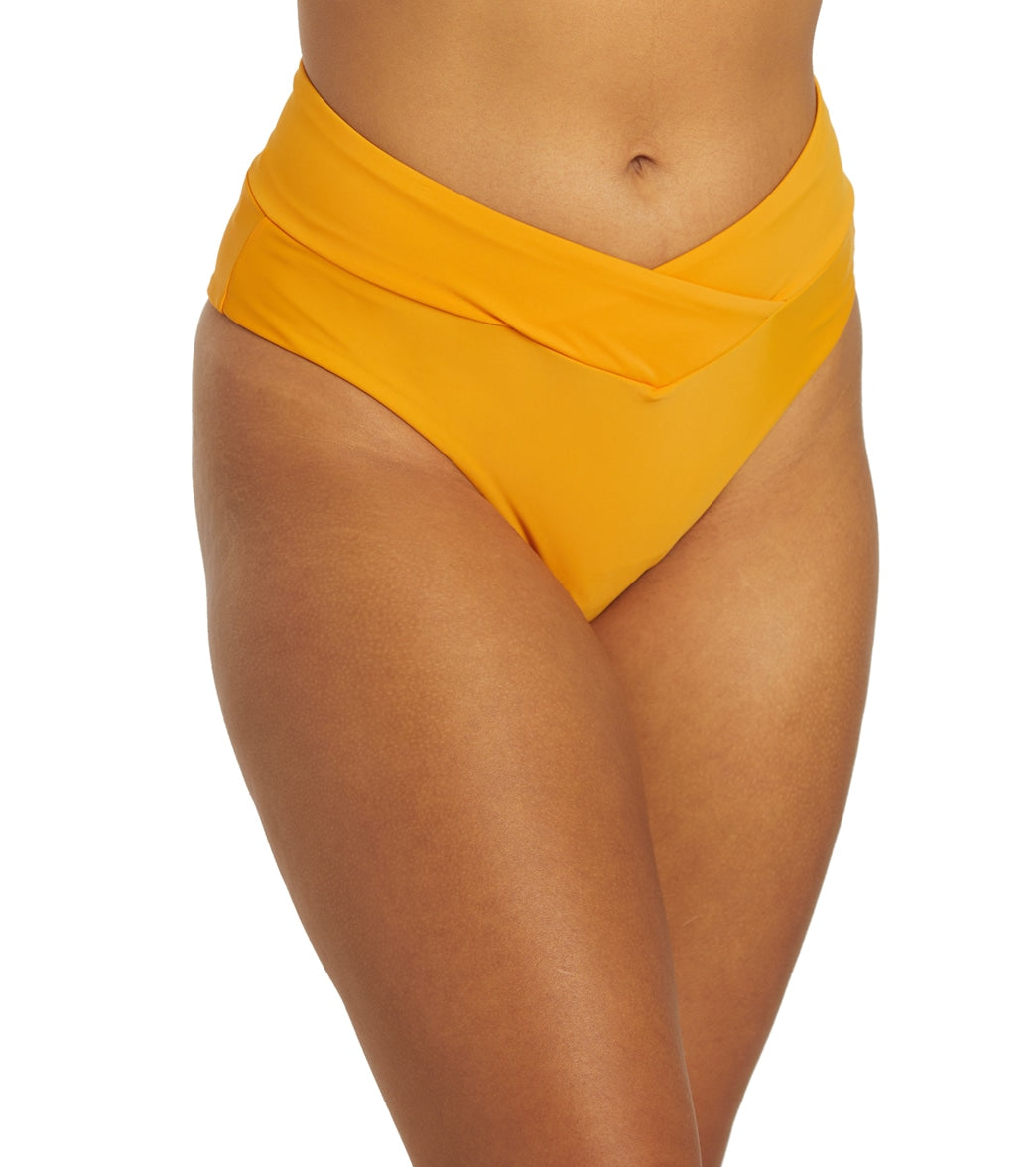 Sporti Active High Waisted Cheeky Swim Bottom Mango