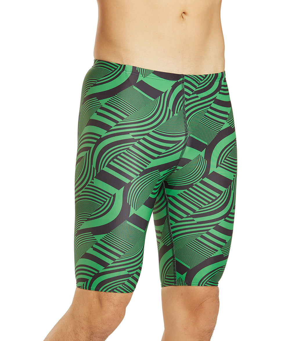 iSwim Swirl Jammer Swimsuit (22-40) Green