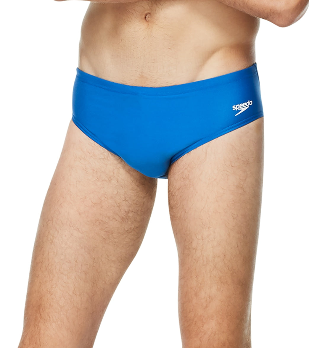 Speedo Vibe Men's Spliced One Brief Swimsuit Turkish Sea