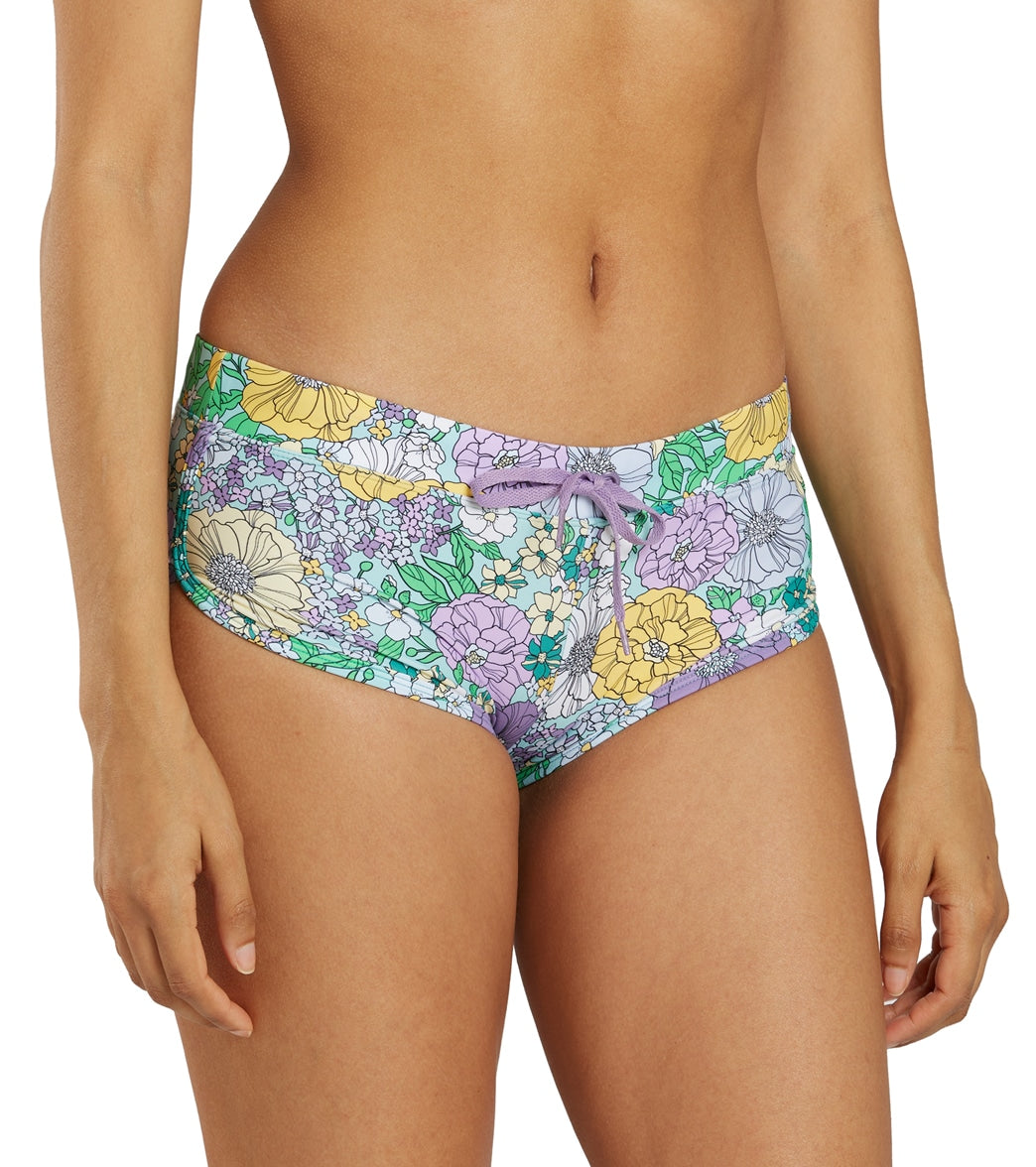 Sporti Active Bondi Floral Cheeky Boyshort Swim Bottom Bondi Floral