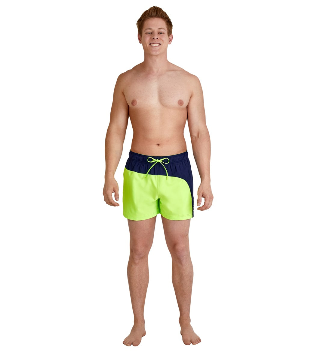 Speedo Men's 14 Colorblock Swim Trunks