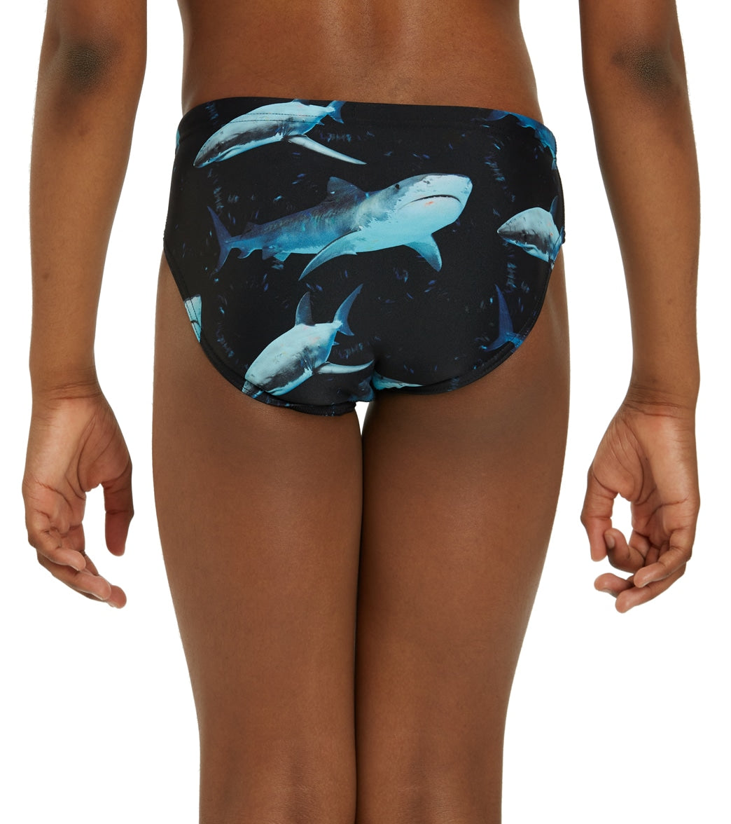 Sporti Sharkies Brief Swimsuit Youth (22-28) Sharkies