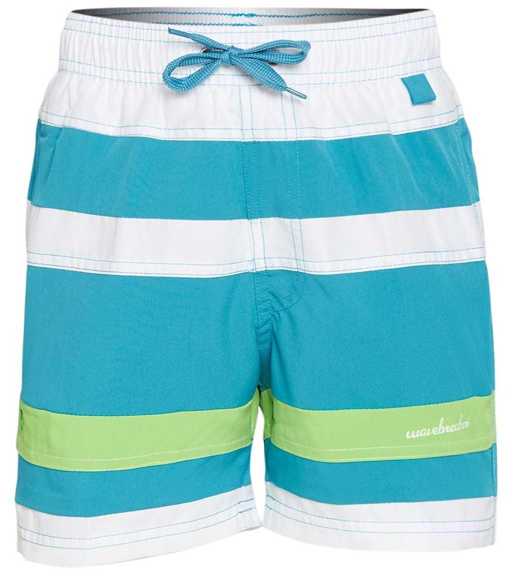 Wavebreaker Boys' Swim Trunk (Little Kid, Big Kid) Turquoise