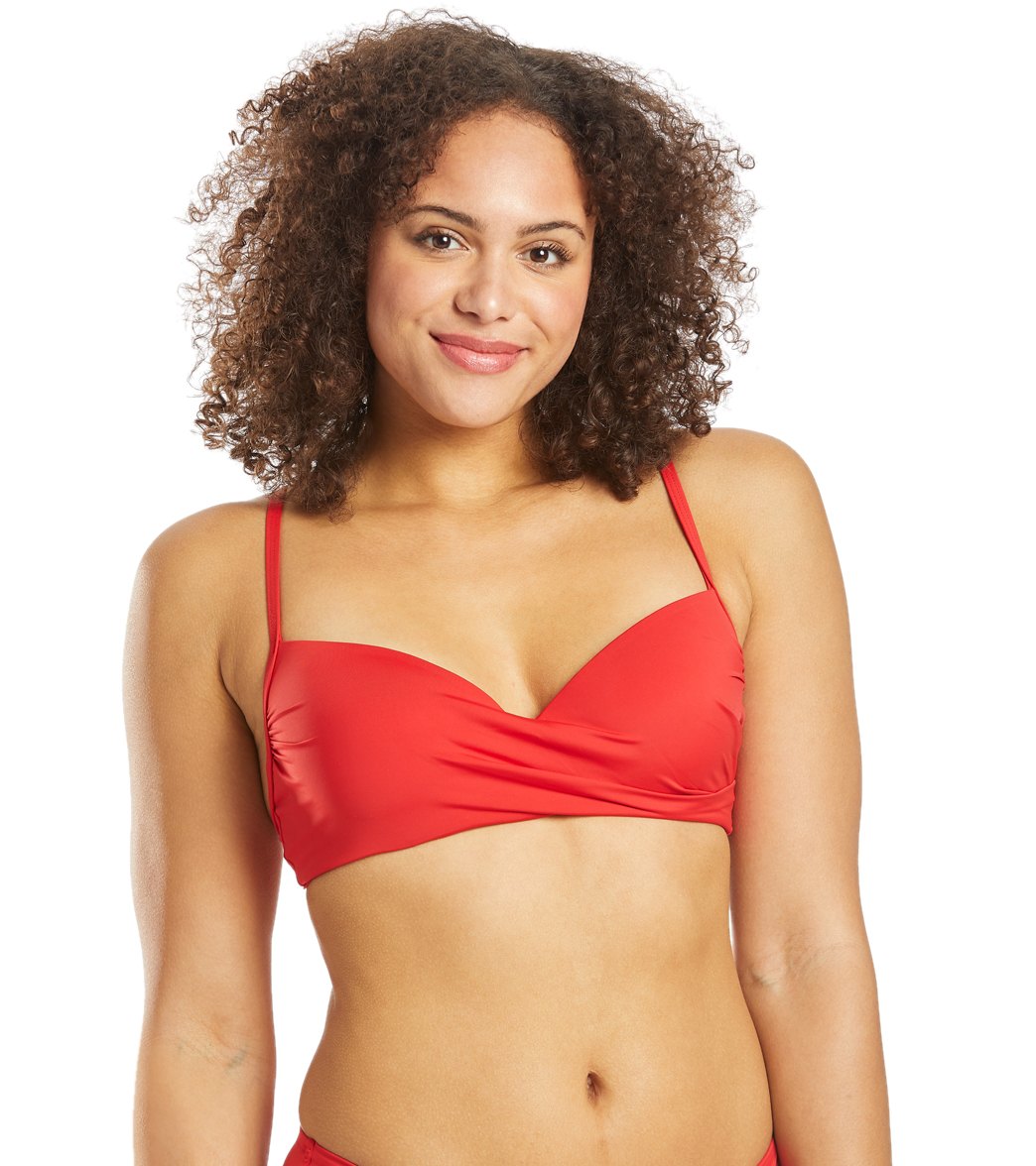 Skye Solid Liz Underwire Bikini Top