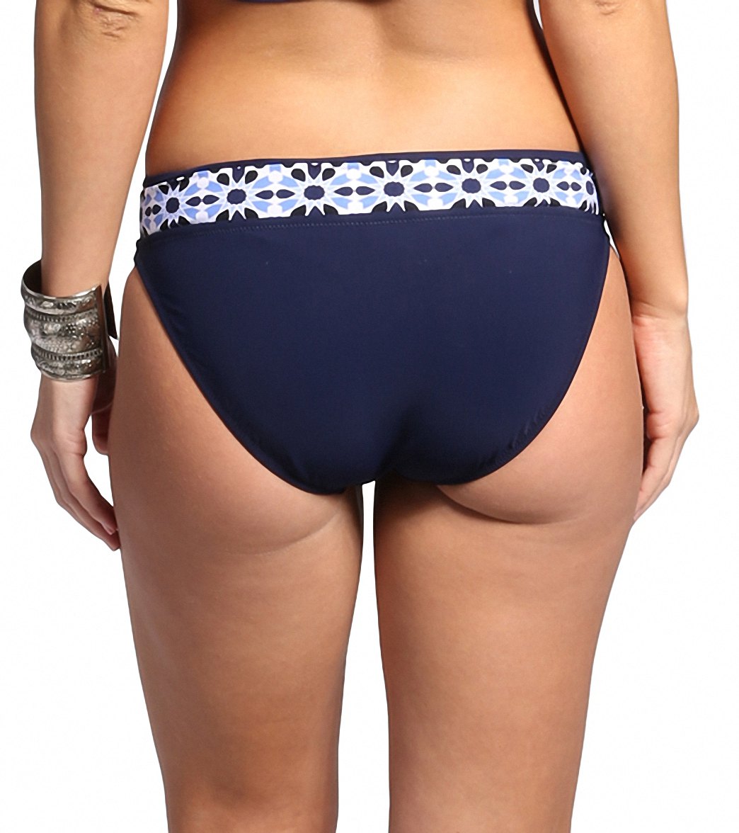 Profile by Gottex Arabesque Hipster Bikini Bottom Navy