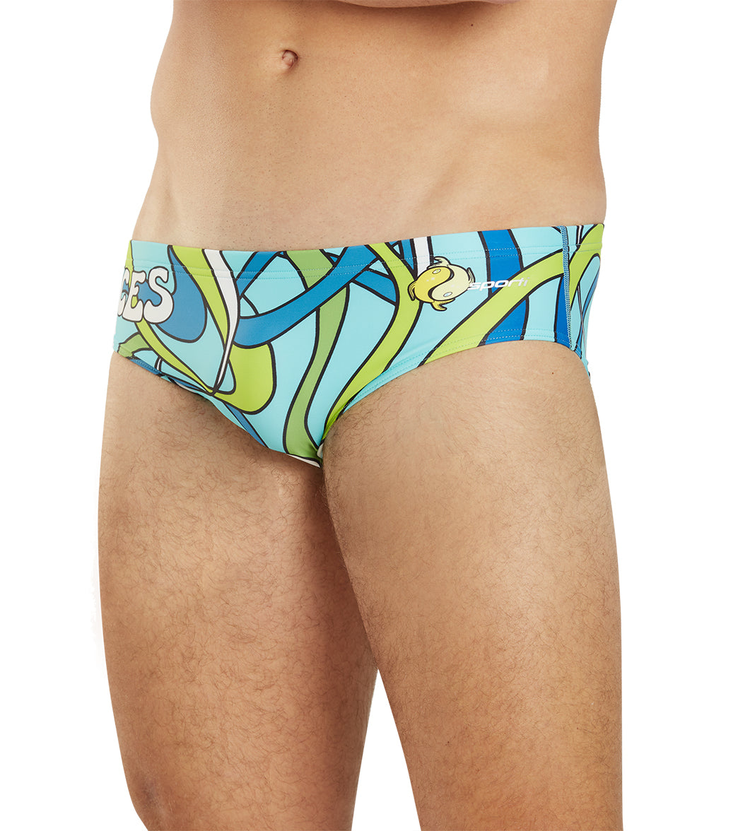 Sporti Groovy Zodiac Pisces Brief Swimsuit (26-40) PISCES