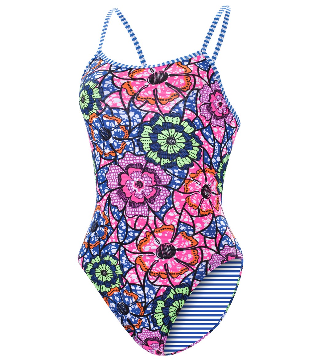 Dolfin Uglies Women's Double Strap Back One Piece Swimsuit