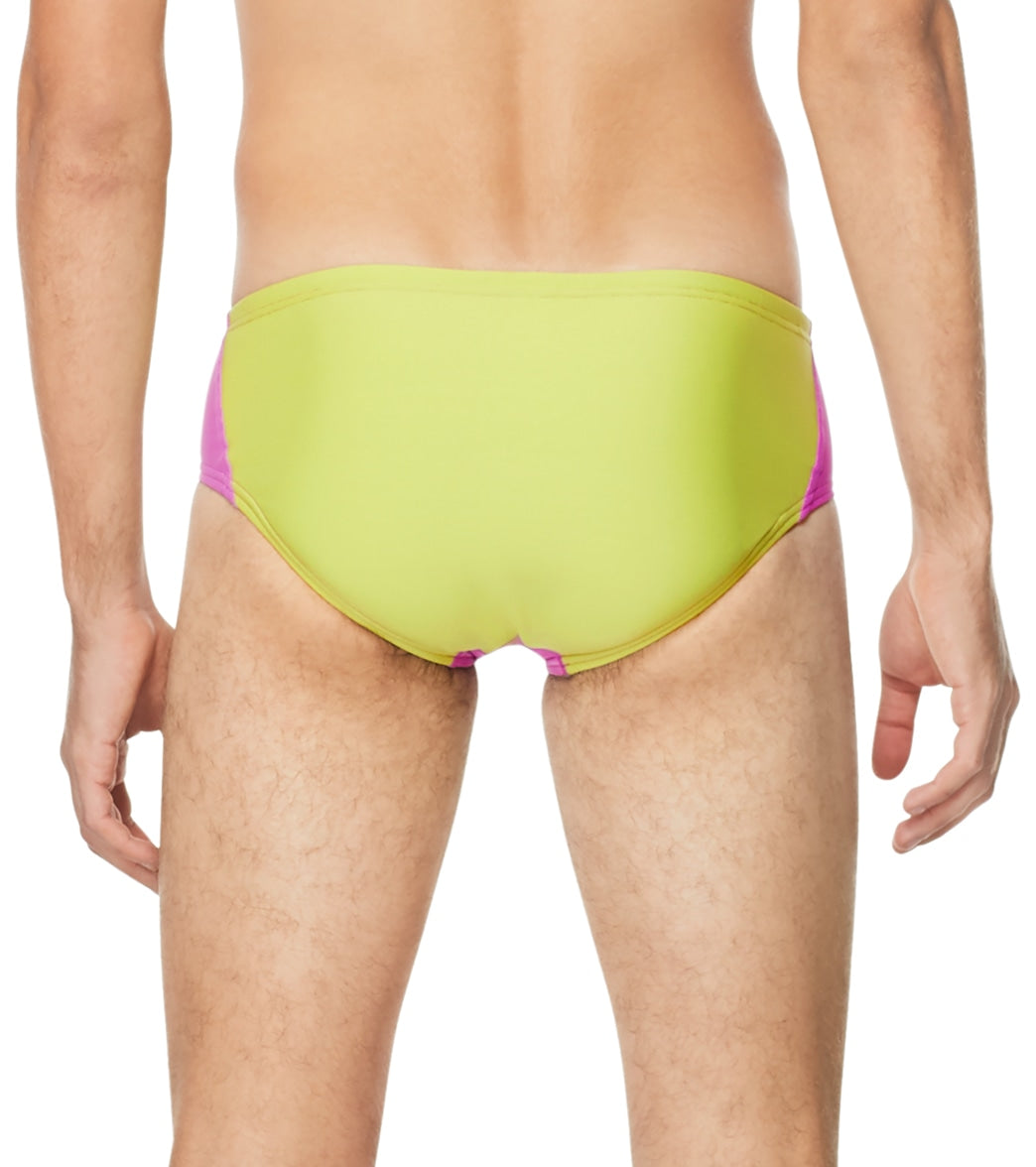 Speedo Vibe Men's Spliced One Brief Swimsuit Lost Lavender