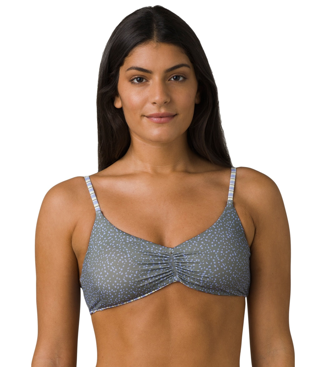 prAna Jess Reversible Bikini Top Army Spots