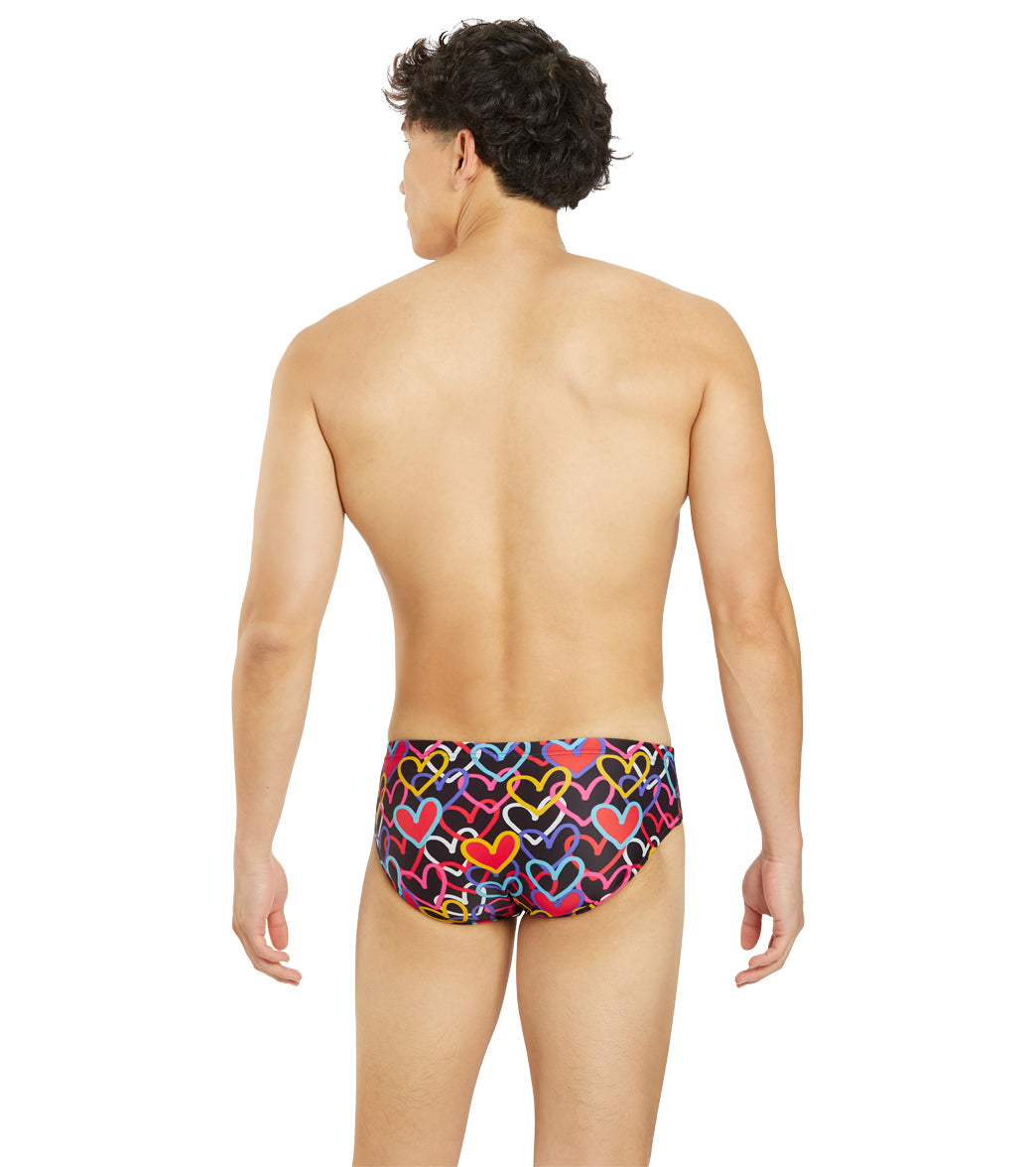 Sporti Limited Edition Be Mine Brief Swimsuit (26-40) Be Mine