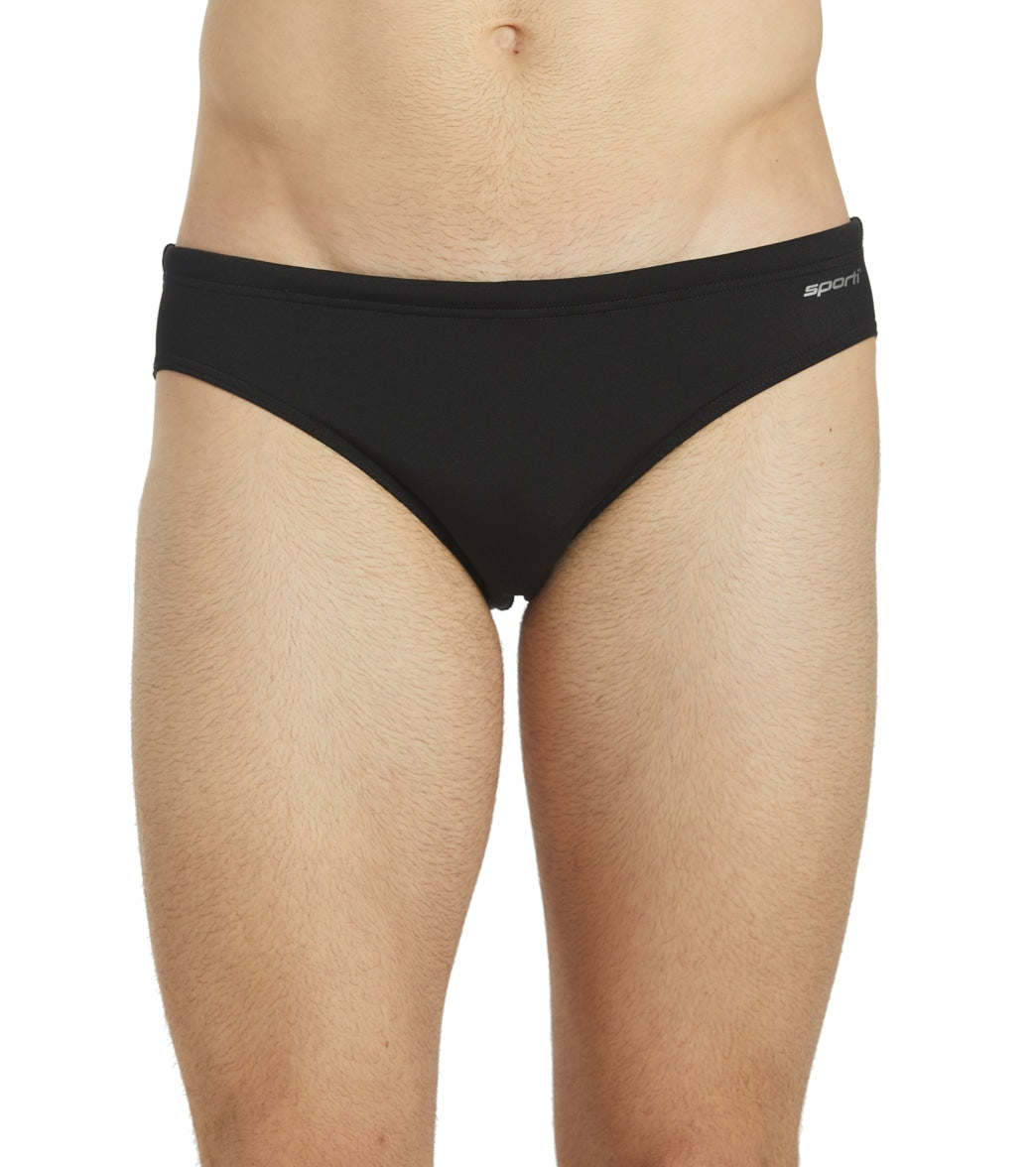 Sporti HydroLast Men's Water Polo Brief Black