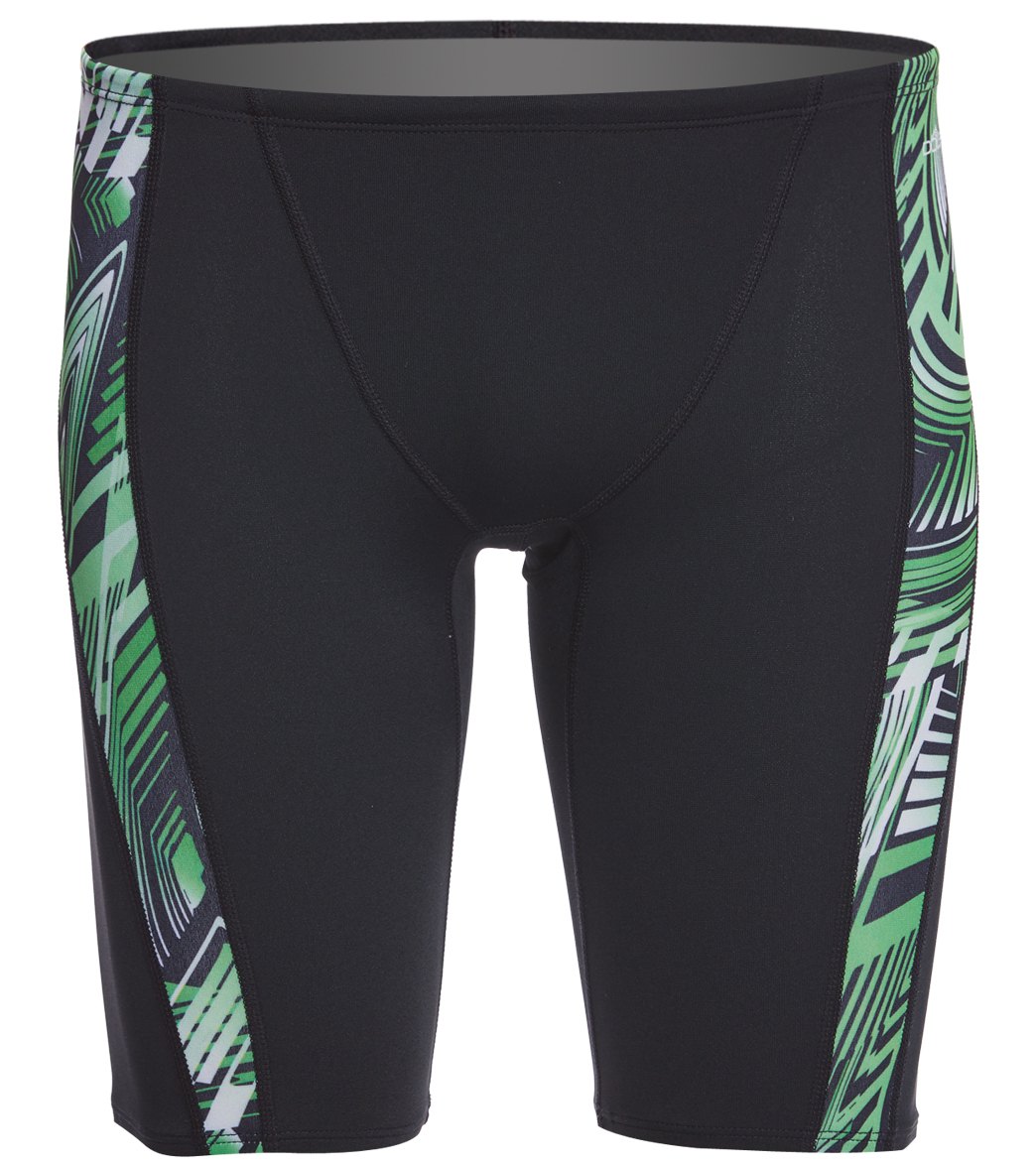 Dolfin Reliance Men's Genesis Spliced Jammer Swimsuit Green