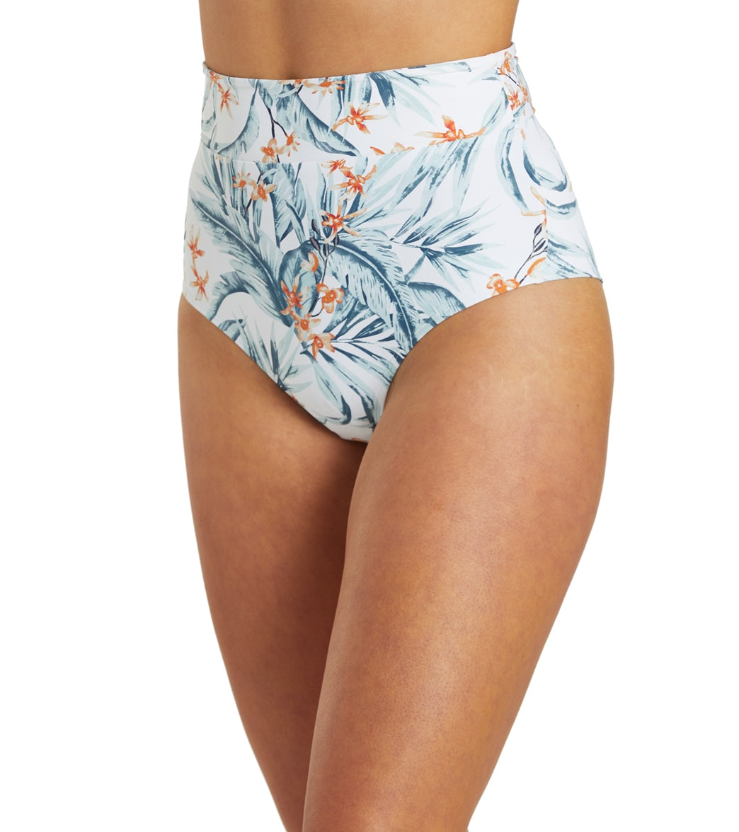 Rip Curl Women's Diamond Bay Cheeky High Waist Bikini Bottom