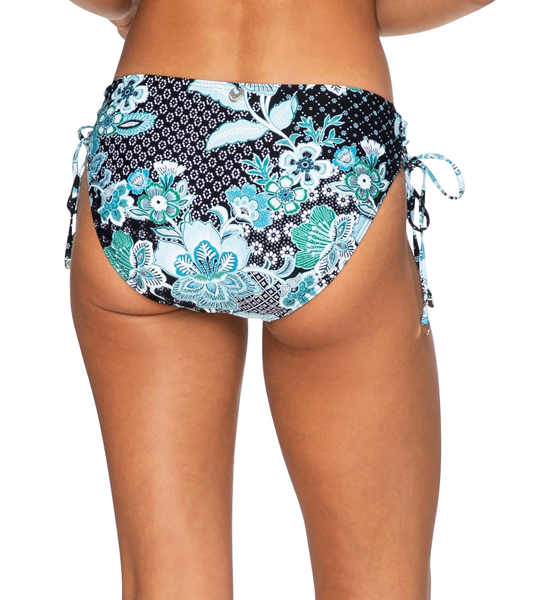 Azura Women's Azura Goa Midrise Tie Side Bikini Bottom