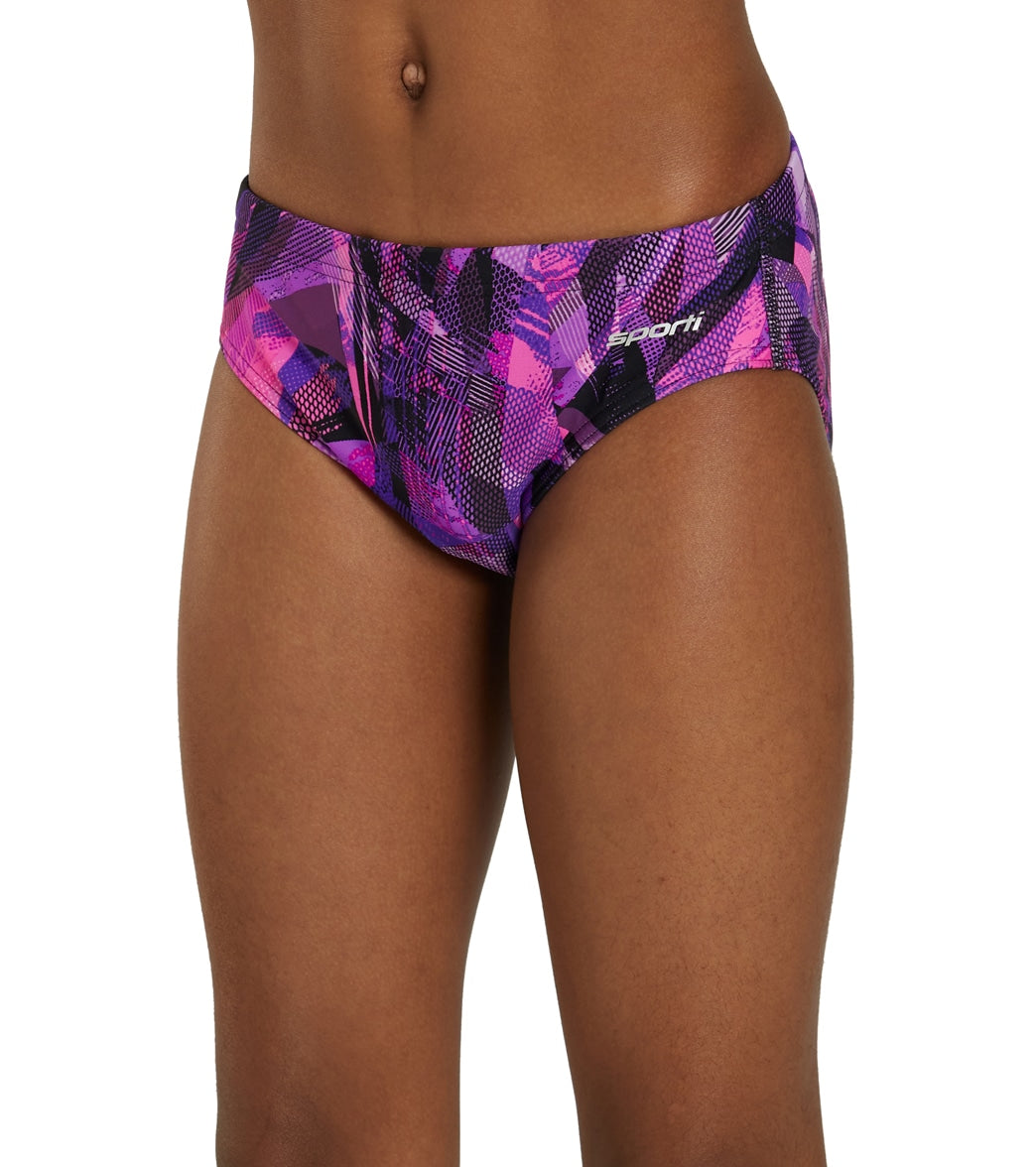 Sporti Catalyst Brief Swimsuit Youth (22 - 28) Purple