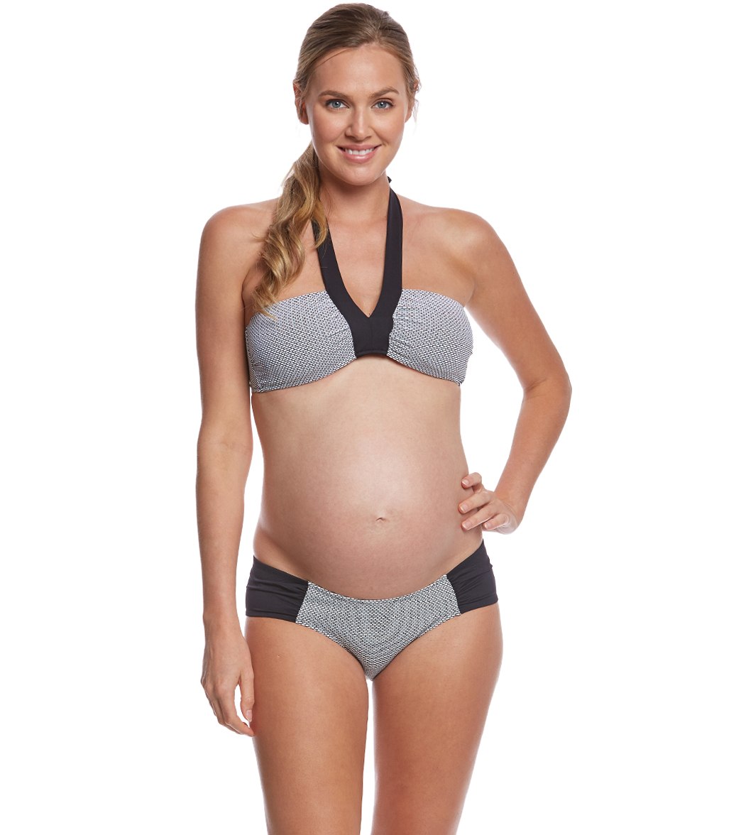 Pez D'or Maternity Montego Bay Bandeau Halter Bikini Two Piece