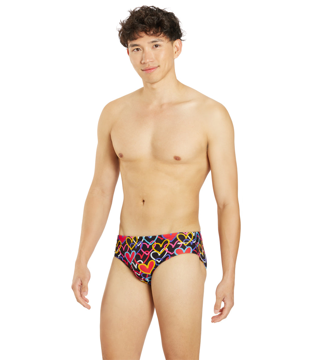 Sporti Limited Edition Be Mine Brief Swimsuit (26-40) Be Mine