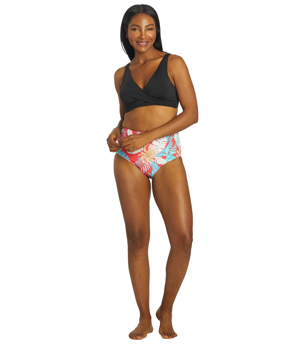 Jantzen Women's Tropic Tides Comfort Core Bikini Bottom