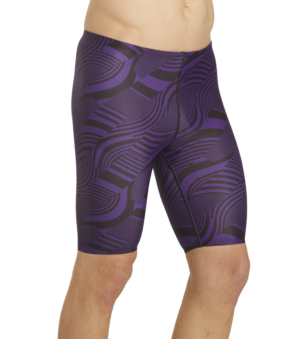 iSwim Swirl Jammer Swimsuit (22-40) Purple