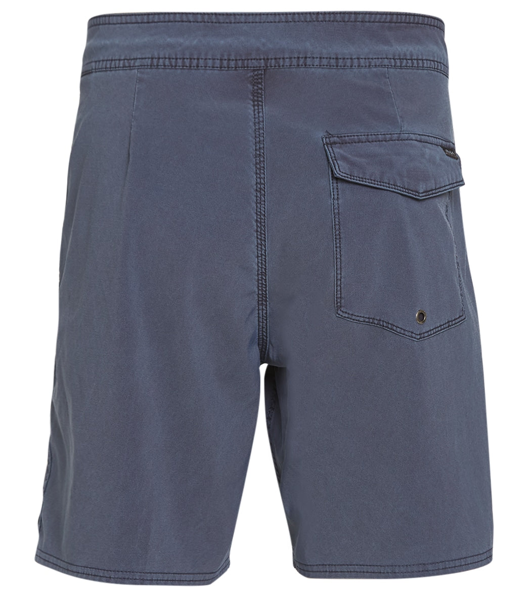 RVCA Men's 18 VA Pigment Swim Trunks Navy Heather