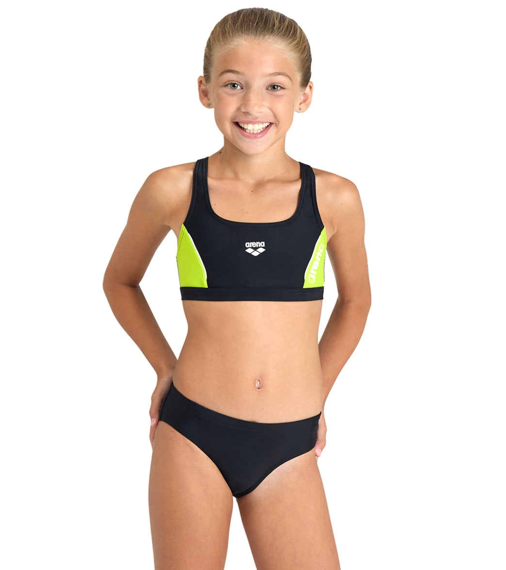 Arena Girls' G Thrice Jr Two Piece Bikini Set (Little Kid, Big Kid)