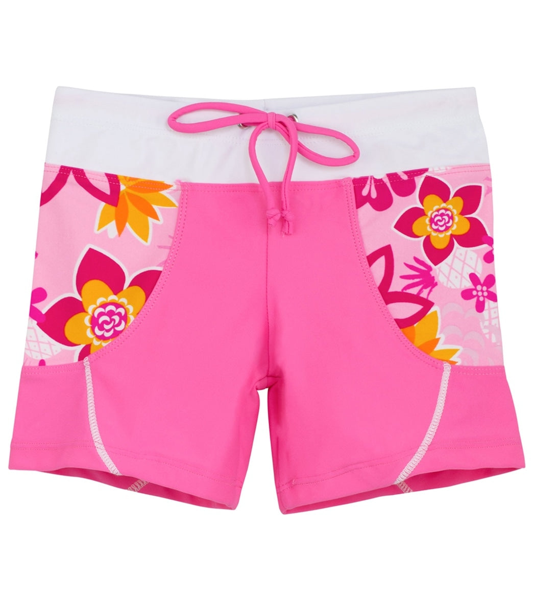 Tuga Girls' Tropical Punch Shorts (Toddler, Little Kid, Big Kid)