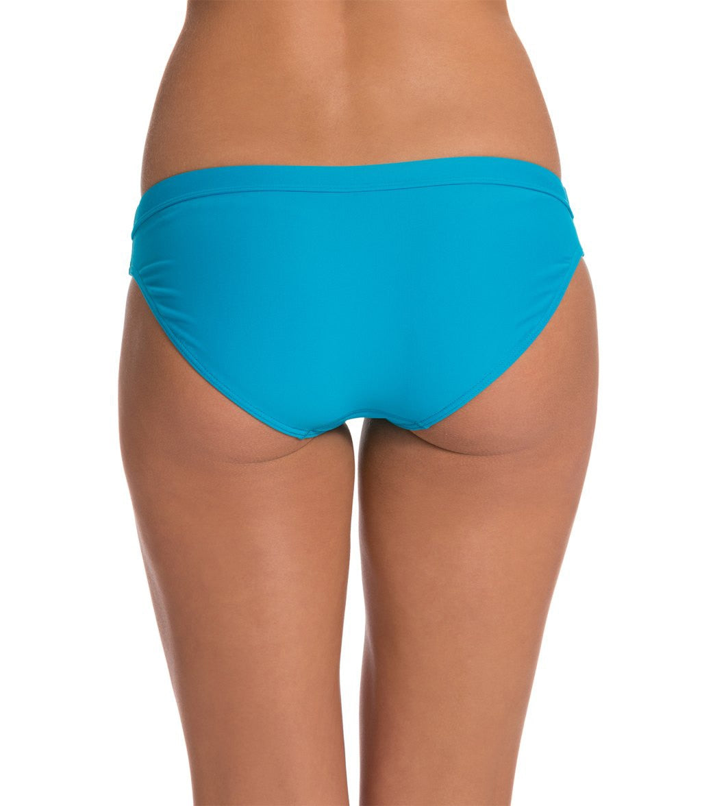 Sporti Active Hipster Workout Bikini Swim Bottom Turquoise