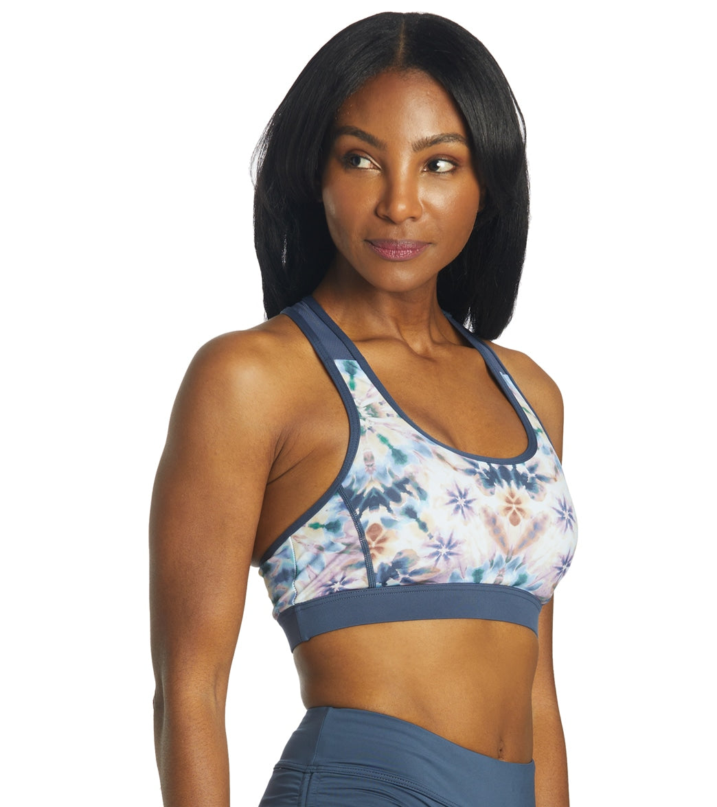 TYR Women's Pressed Flowers Reilly Bikini Top Multi