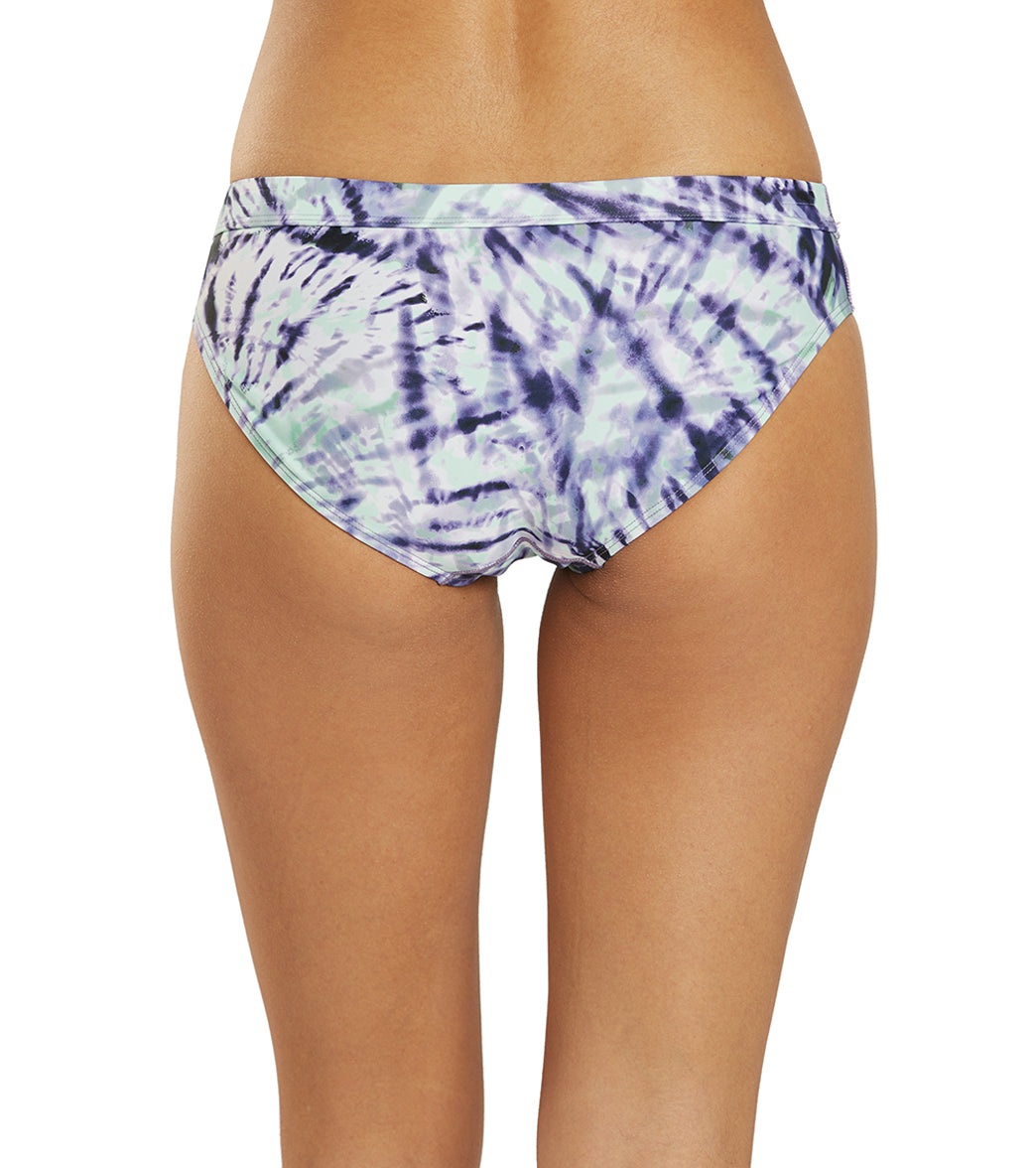 Sporti Active Moonlight Tie Dye Hipster Workout Bikini Swim Bottom Moonlight Tie Dye