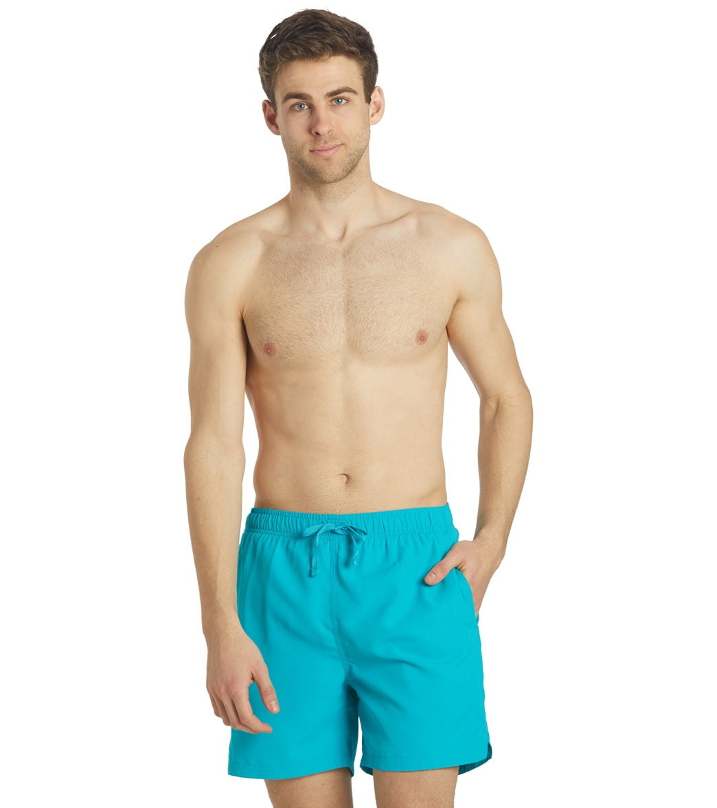 Sporti Men's 5.5 Active Swim Trunk Volley Short Ocean Blue