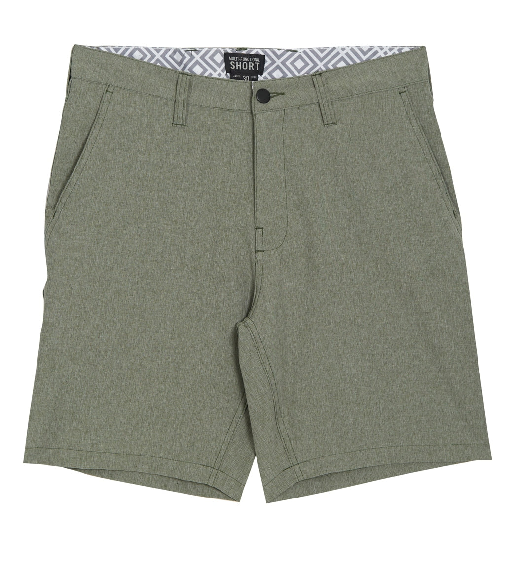 Trunks Surf & Swim Co. Men's Multifunctional Shorts Army Green