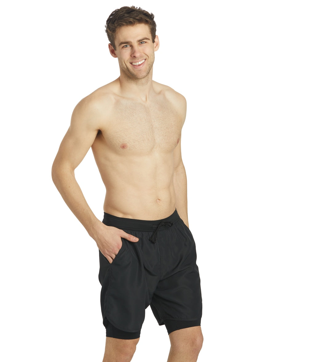 Sporti Men's Active Compressed Athletic Short