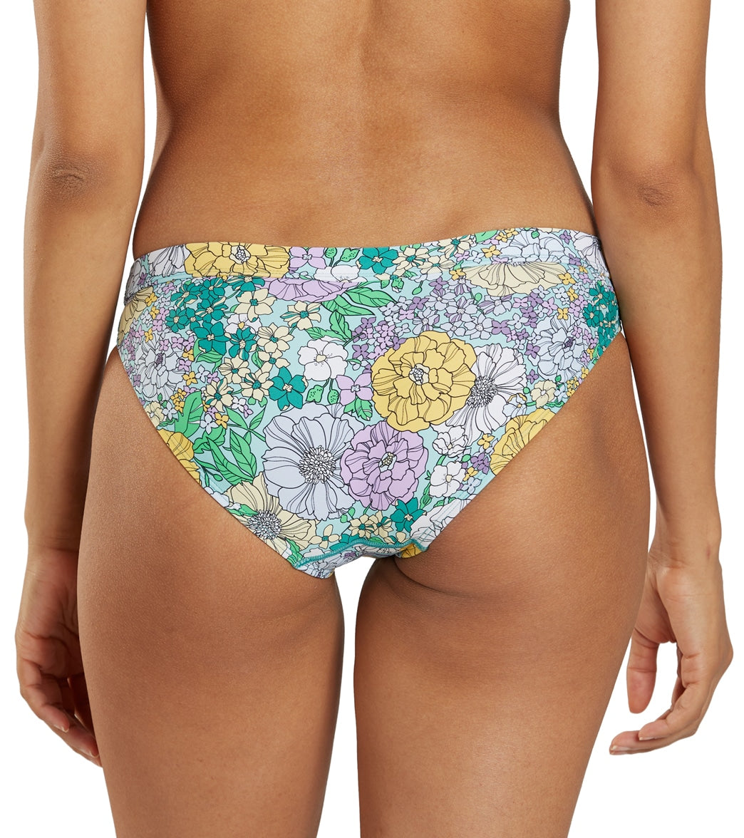 Sporti Active Bondi Floral Hipster Workout Bikini Swim Bottom Bondi Floral