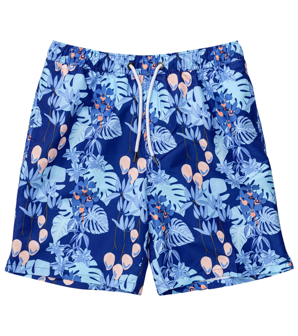 Snapper Rock Men's Mango Tango Swim Trunks Blue