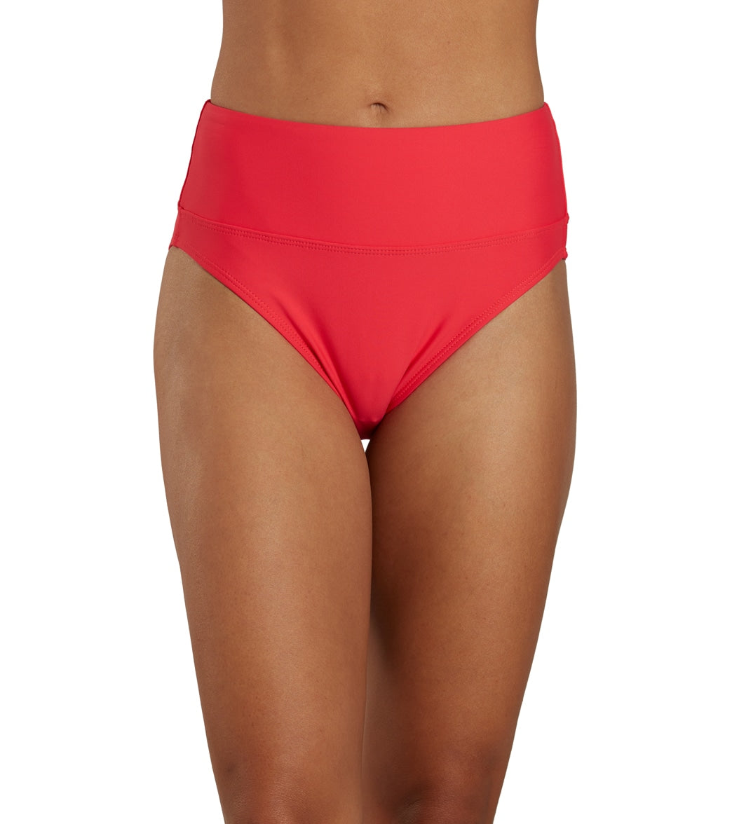 Next by Athena Women's Harmony High Waisted Bikini Bottom