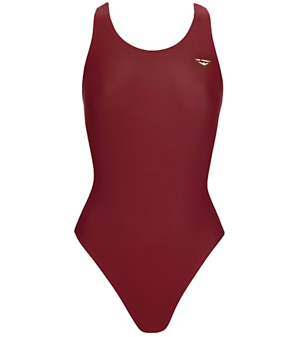 The Finals Solid V2 Back Lycra One Piece Swimsuit