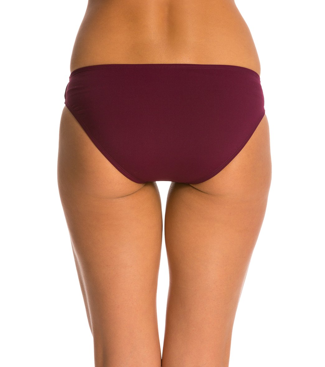 Carve Designs St. Barth Bikini Bottom Plum