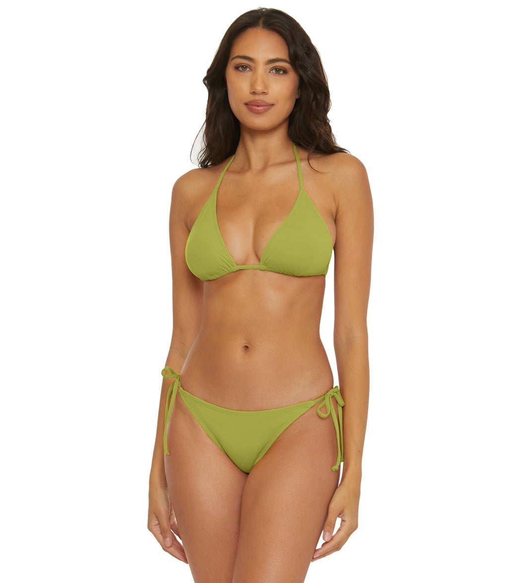 BCA by Rebecca Virtue Women's Tie Side Bikini Bottom Kiwi