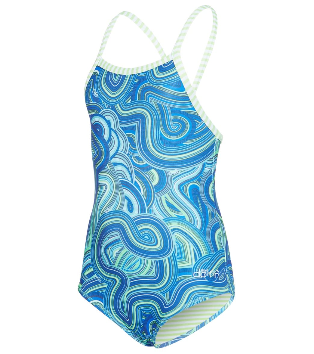 Dolfin Toddler Waves for Days One Piece Swimsuit Waves for Days