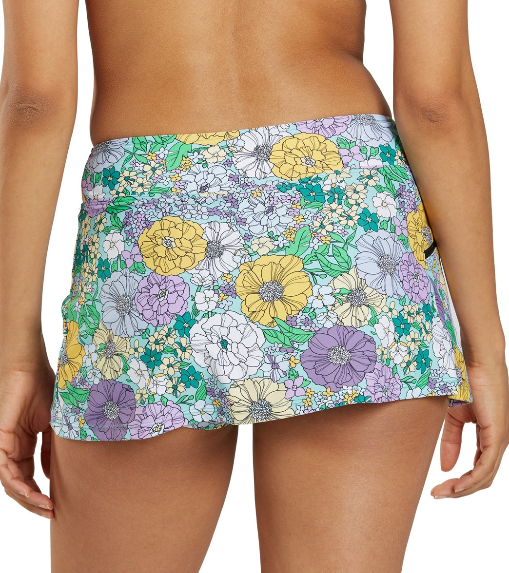 Sporti Active Bondi Floral Swim Skort Bottom Bondi Floral